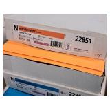 Lot of (16) Neenah Astrobrights Assorted Paper Stock - #65 Rocket Red/Terra Green/Sunburst Yellow/Vulcan Green/Venus Violet/Cosmic Orange/Blast Off Blue 8-1/2"x11"