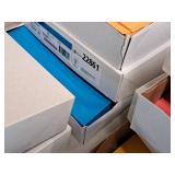 Lot of (16) Neenah Astrobrights Assorted Paper Stock - #65 Rocket Red/Terra Green/Sunburst Yellow/Vulcan Green/Venus Violet/Cosmic Orange/Blast Off Blue 8-1/2"x11"