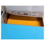 Lot of (16) Neenah Astrobrights Assorted Paper Stock - #65 Rocket Red/Terra Green/Sunburst Yellow/Vulcan Green/Venus Violet/Cosmic Orange/Blast Off Blue 8-1/2"x11"