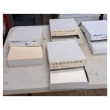 Neenah Astroparche (3) Text Sheet 60# Gray/White/Natural Vellum and (1) Cover Sheet 65# Aged Vellum 8-1/2"x11"