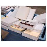 Lot of (11) Neenah Exact Index Sheets and Vellum Bristol Cover Sheets 8-1/2"x11"