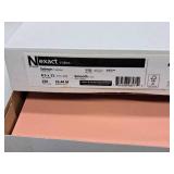 Lot of (11) Neenah Exact Index Sheets and Vellum Bristol Cover Sheets 8-1/2"x11"