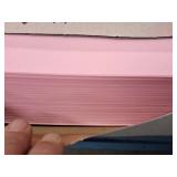 Lot of (11) Neenah Exact Index Sheets and Vellum Bristol Cover Sheets 8-1/2"x11"