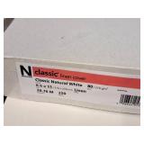 Lot of (8) Assorted Paper Stock 8-1/2"x11"