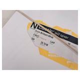 Lot of (8) Neenah Classic Crest Assorted Paper Stock - 110# Natural White Cover, 24# Writing Solar White, #110 Solar White Cover, 24# Avon Brilliant Write Writing, 80# Natural White Cover, 100# Solar 