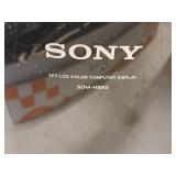 Tower Computer - PowerSpec CPU, Sony TFT LCD Color Computer Display / Monitor SDM-HS93, Keyboard, Mouse, Cords