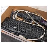 Tower Computer - PowerSpec CPU, Sony TFT LCD Color Computer Display / Monitor SDM-HS93, Keyboard, Mouse, Cords