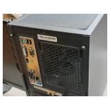 Tower Computer - PowerSpec CPU, Samsung Monitor, Keyboard, Mouse, Cords, Power Strip