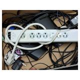 Tower Computer - PowerSpec CPU, Samsung Monitor, Keyboard, Mouse, Cords, Power Strip