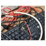 Tower Computer - PowerSpec CPU, Acer Monitor P191W, Keyboard, Mouse, Cords, Power Strip