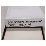 Lot of (3) Assorted Paper Stock - 60# Natural Astroparche Text, 20# White, 110# White Index 8-1/2"x14"