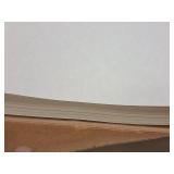 Lot of (3) Assorted Paper Stock - 60# Natural Astroparche Text, 20# White, 110# White Index 8-1/2"x14"