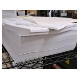 Lot of (1 Stack) Assorted Paper Stock 8-1/2"x11" and 12"x18"