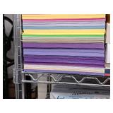 Lot of (2+ Stacks) Assorted Color Paper Stock - Red, Blues, Pink, Yellows, Purples, Orange, Green and more 8-1/2"x11"