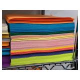 Lot of (2 Stacks) Assorted Color Paper Stock 24# - White, Yellow, Orange, Blue, Purple, Green, Pink, Deep Blue, Bright Green and more 8-1/2"x11"