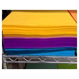 Lot of (1 Shelf) Assorted Color Paper Stock 65# 11"x17"