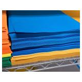 Lot of (1 Shelf) Assorted Color Paper Stock 65# 11"x17"