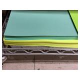 Lot of (1 Shelf) Assorted Color Paper Stock 65# 11"x17"