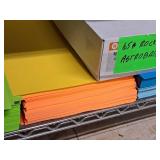 Lot of (1 Shelf) Assorted Color Paper Stock 65# 11"x17"