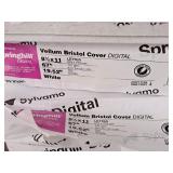 Lot of (5 Packs) Sylvamo Springhill® Assorted Color Paper Stock - Letter Size - Opaque Offset Colors Digital 60# Gray, Vellum Bristol Cover Digital 67# Gray and White 8-1/2"x11" ( Total Items )