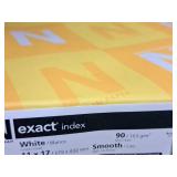 Lot of (2 Packs) Index Paper Stock | 90# and 110# | White | Smooth 11"x17" ( Total Items ) - Neenah Exact