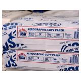 Lot of (1 Shelf / 16 Items) Assorted Paper Stock - Various Colors and Types 8-1/2"x11"