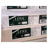 Lot of (1 Shelf / 16 Items) Assorted Paper Stock - Various Colors and Types 8-1/2"x11"