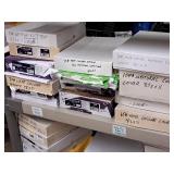 Lot of (1 Shelf / 13 Items) Assorted Text and Cover Paper Stock - 70# White Text, 80# White Text, 70# Text Vellum, 70# Text White, 80# Pure White Mohawk Cover, 100# Natural Cover, 100# White Cover, 65