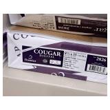 Lot of (1 Shelf / 13 Items) Assorted Text and Cover Paper Stock - 70# White Text, 80# White Text, 70# Text Vellum, 70# Text White, 80# Pure White Mohawk Cover, 100# Natural Cover, 100# White Cover, 65