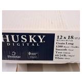 Lot of (~800 sheets) Domtar Husky Text Sheets | 60/24# | Smooth | White | Grain Long 12"x18"