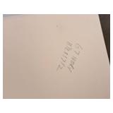 Lot of (2 Stacks) Assorted Paper Stock - 24# Nat. C. Crest, 67# Ivory 11-1/2"x17-1/2"