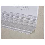 Lot of (1 Stack) Sheets | 60# | Vellum | White 13"x19"