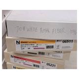 Lot of (12 Items) Assorted Cover Sheets, Text Sheets and Writing Sheets 8-1/2"x11"