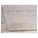 Lot of (12 Items) Assorted Cover Sheets, Text Sheets and Writing Sheets 8-1/2"x11"