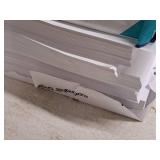 Lot of (1 Stack) Assorted Cover Sheets - 100# Dull, 67# Vellum 11"x17"