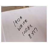 1 Box of Index Sheets 110# Ivory, 1 Stack Assorted 140#