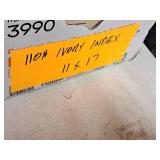 1 Box of Index Sheets 110# Ivory, 1 Stack Assorted 140#