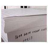 Lot of (1 Stack) Cover Stock 160# White Cougar Cover 10"x13"