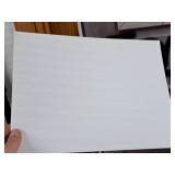 Lot of (2 Stacks) Cover Stock | 100# | Gloss 9-1/2"x12-1/2"