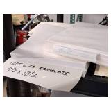 Lot of (Entire Shelving Unit Contents) Assorted Paper Stock