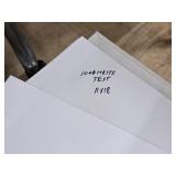 Lot of (Entire Shelving Unit Contents) Assorted Paper Stock