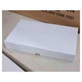Prestige Box Corp ~125 Letterhead Size Boxes 8-1/2"x11"x2, ~30 Legal Size Boxes 8-1/2"x14"x2"