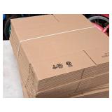 Lot of (50) Cardboard Box Flats - 2 Bundles - 11-1/4"x8-3/4"x6-8-10-12
