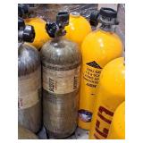 Lot of (2) Scott Air-Pak® SCBA 2216-PSI Air Tanks