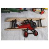 Set of 3 Vintage Aircraft Wall Decorations