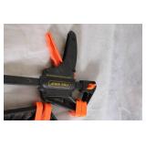 Set of 3 Tool Shop Quick Grip Bar Clamps