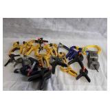 Collection of 20 Assorted Quick-Grip Hand Clamps and Vise