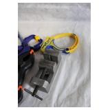 Collection of 20 Assorted Quick-Grip Hand Clamps and Vise