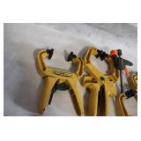 Collection of 20 Assorted Quick-Grip Hand Clamps and Vise