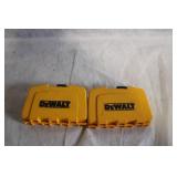 Dewalt Assorted Drill Bit Set in Cases